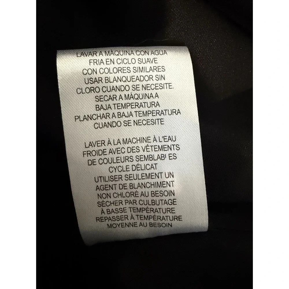 Maggie London Sheath Dress Blue Floral Knee Length Size 6 - Picture 8 of 8